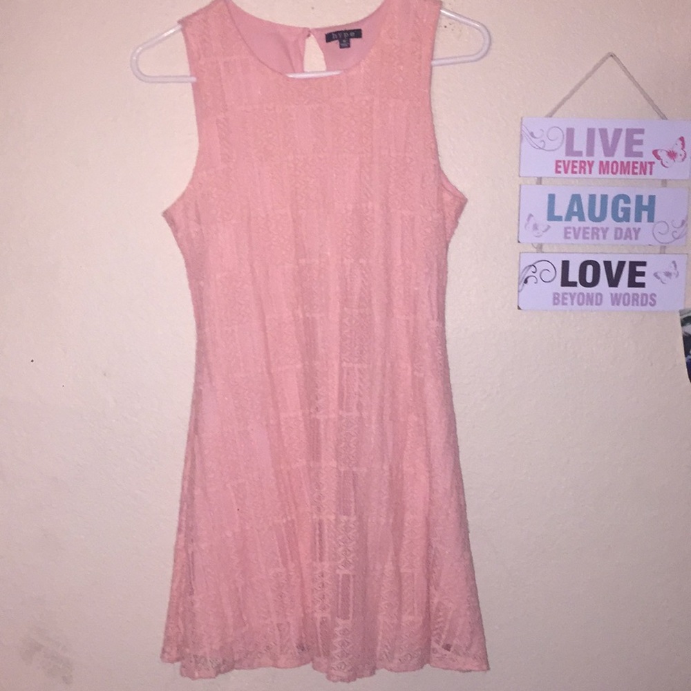 Pink dress